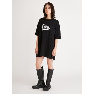 スナイデル(SNIDEL)のSNIDEL NEW ERAコラボ　Tシャツ　ワンピース(ひざ丈ワンピース)