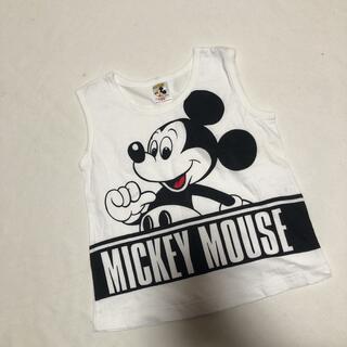 ミッキーマウス(ミッキーマウス)のディズニー ミッキーマウス タンクトップ 100(Tシャツ/カットソー)