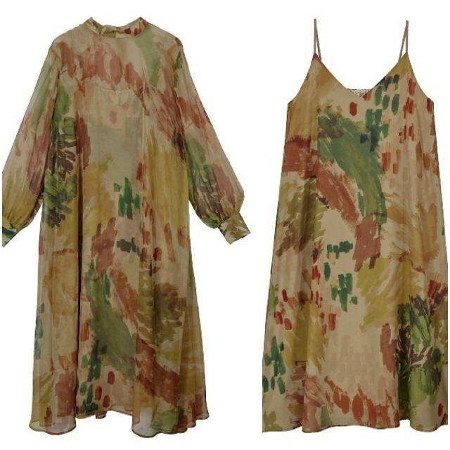 完売 amerivintage UND WILLOW PAINT DRESS