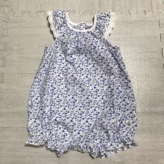 プチバトー(PETIT BATEAU)のPETIT BATEAU ロンパース　12m/74cm(ロンパース)