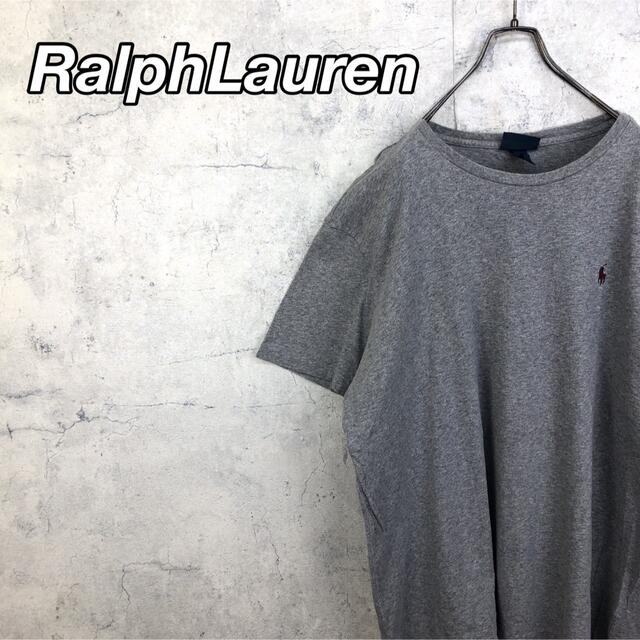 Ralph Lauren(ラルフローレン)の希少 90s ラルフローレン Tシャツ 刺繍ロゴ ビッグシルエット  メンズのトップス(Tシャツ/カットソー(半袖/袖なし))の商品写真