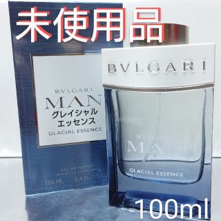 ブルガリ(BVLGARI)の【未使用品】ブルガリ マン グレイシャルエッセンス オードパルファム 100ml(香水(男性用))