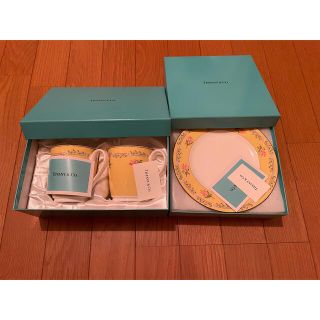 ティファニー(Tiffany & Co.)の【Tea Rose様専用】ティファニーカップ&プレート(食器)