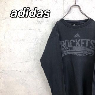 アディダス(adidas)の希少 90s アディダス ロンT プリントロゴ  美品(Tシャツ(長袖/七分))