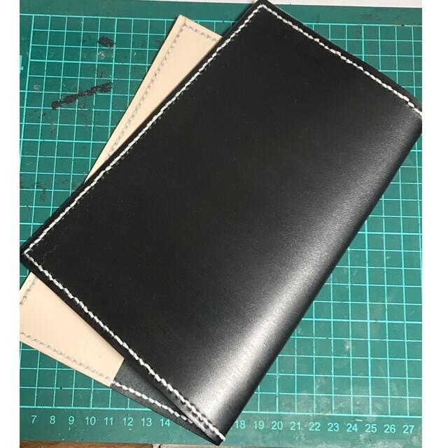 【本日特価】 アム デ マス 手帳カバー 栃木レザー 本革 日本製 スケジュール帳 B6 シンプル ペンホルダー 大人 SC-028 ブラック