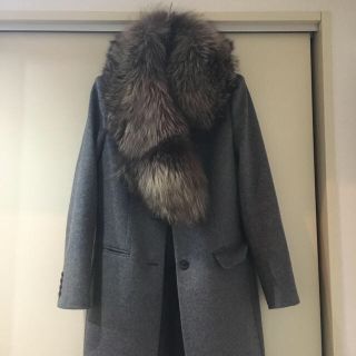 DEUXIEME CLASSE - ドゥーズィエムクラス フォックスファー ティペット ... 【新品タグ付】ドゥーズイエムクラス MUSE フォックスショール ティペット