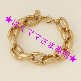 ドゥーズィエムクラス(DEUXIEME CLASSE)の✴︎新品✴︎ 【CELERI/セルリ】 CABLE CHAIN ブレスレット(ブレスレット/バングル)