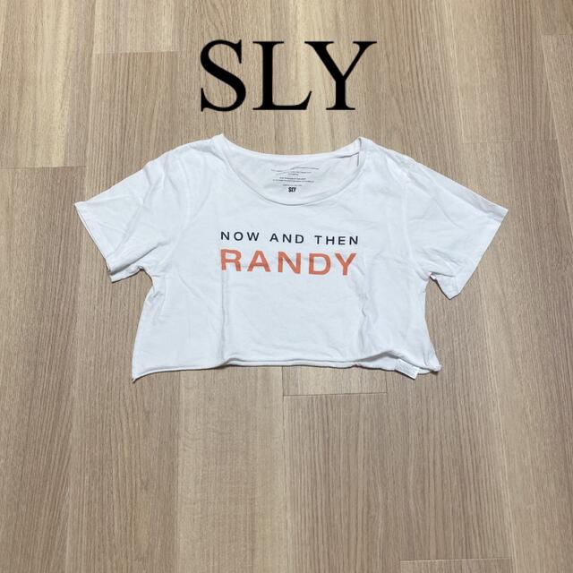 SLY(スライ)のSLY ショート丈トップス レディースのトップス(Tシャツ(半袖/袖なし))の商品写真