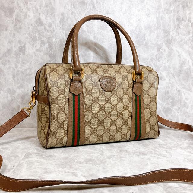 激安の Gucci ハンドバッグ ミニボストン シェリーライン 2way GUCCI
