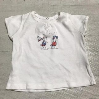 プチバトー(PETIT BATEAU)のPETIT BATEAU ベビーTシャツ　6m/67cm(Ｔシャツ)