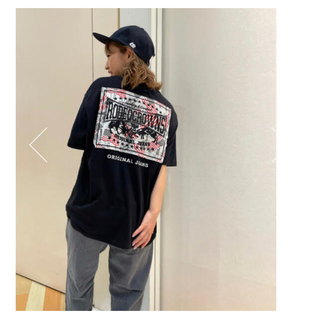 ロデオ★ メンズNP PATCH Tシャツ（L）