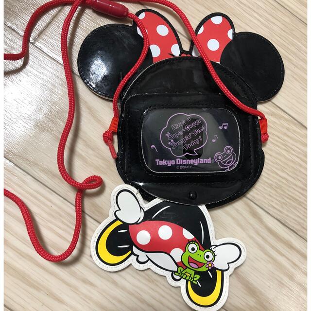 Disney(ディズニー)のミニーちゃん パスケース コインケース レディースのファッション小物(名刺入れ/定期入れ)の商品写真
