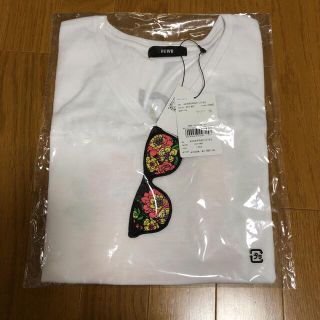 ロデオクラウンズワイドボウル(RODEO CROWNS WIDE BOWL)のRCWB サングラスTシャツ　フリーサイズ (Tシャツ(半袖/袖なし))