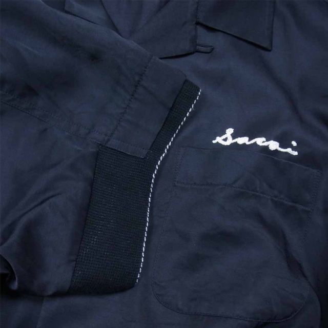 sacai - サカイ 半袖シャツ 22SS 22-02792M ツイル ボウリング【中古 ...