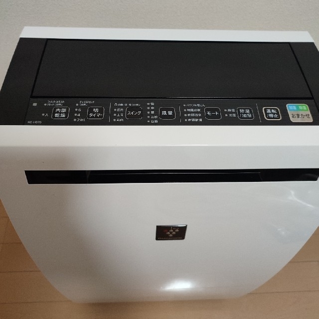 SHARP - SHARP KC-HD70-W 2021年製 除加湿空気清浄機の通販 by キムコ