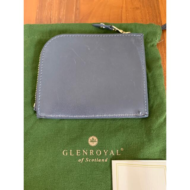 GLENROYAL(グレンロイヤル)の【美品】GLENROYALジップミニパース(マチ付き) メンズのファッション小物(折り財布)の商品写真