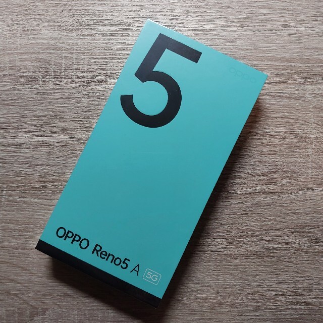 【新品未使用】OPPO Reno5 A シルバーブラック 物理デュアルシム対応版