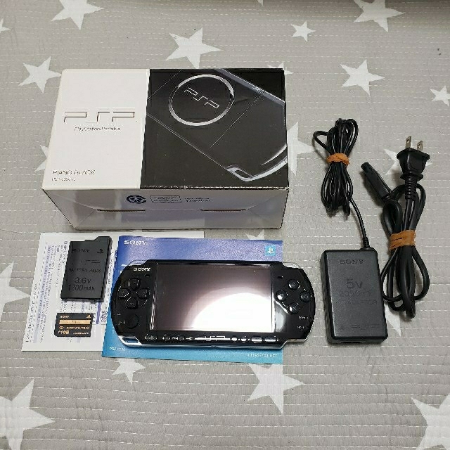 PSP 3000 PB 本体　初期化済み