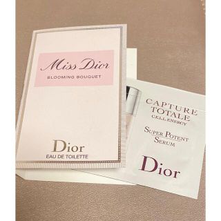 クリスチャンディオール(Christian Dior)のR様専用⭐︎ミスディオール   1ml 、カプチュールトータルセル付(サンプル/トライアルキット)