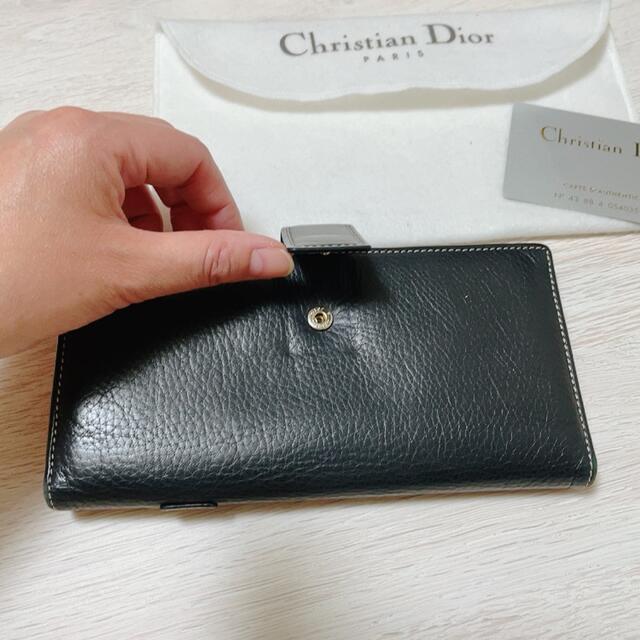 Christian Dior - クリスチャンディオール 長財布 黒【中古】の通販 by HappySmile｜クリスチャンディオールならラクマ