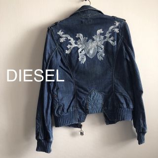 ディーゼル(DIESEL)の美品❗️ DIESEL バックロゴデニムジャンパー/ブルゾン/ジャケット(Gジャン/デニムジャケット)