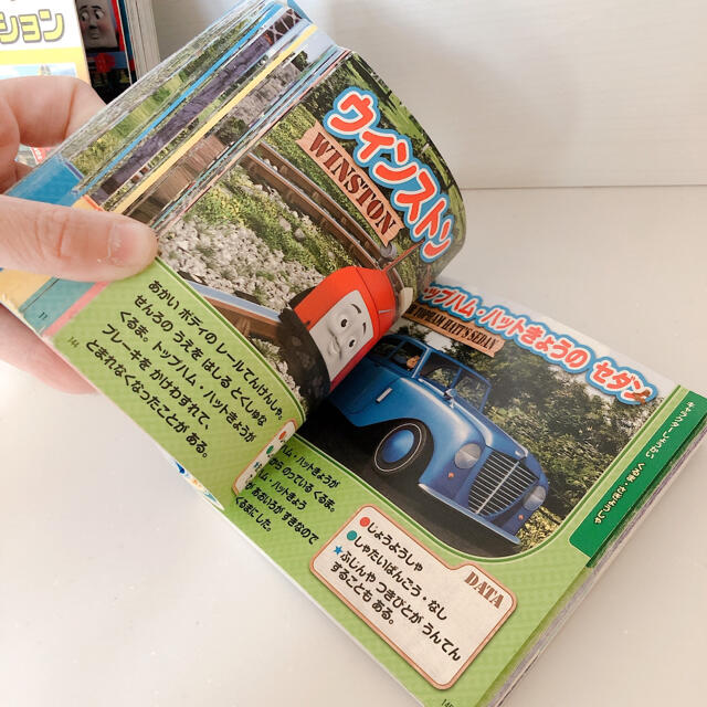 きかんしゃトーマス　キャラクターコレクション　ほか1冊 エンタメ/ホビーの本(絵本/児童書)の商品写真