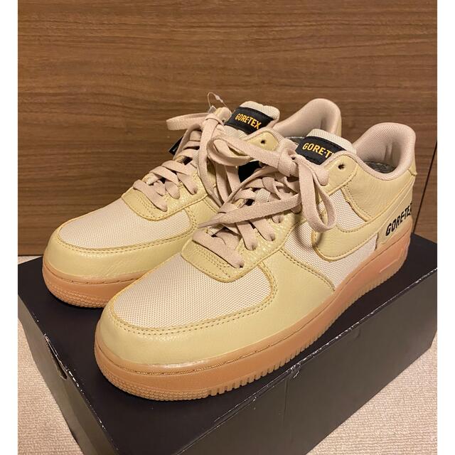 完売品】NIKE AIR FORCE 1 GORE-TEX／GOLD www.krzysztofbialy.com