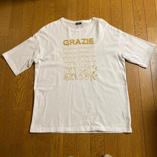 マーブルシュッド/オーバーデザインTシャツ/刺繍が特徴/ ¥8000程のお品(Tシャツ(半袖/袖なし))