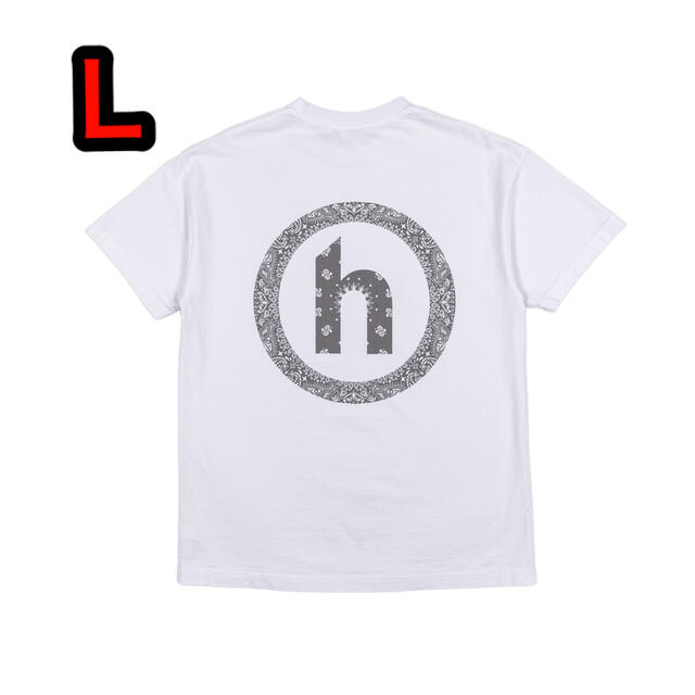 L HIDDEN® Paisley Tee - White