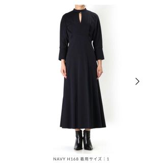 マメ(mame)のmamekurogouchi  Cotton Jersey Dress※値下げ中(ロングワンピース/マキシワンピース)