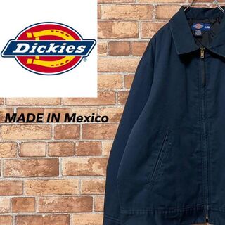 ディッキーズ(Dickies)のディッキーズ　メキシコ製　中綿キルティング　ワークジャケット　ジップアップ　L(ブルゾン)