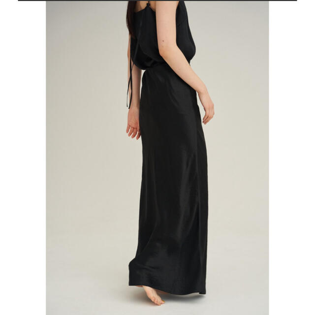 ENOF ace long skirt black Lサイズ レディースのスカート(ロングスカート)の商品写真