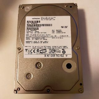 ヒタチ(日立)の【320GB・HDD】ハードディスク（3.5インチ）(PCパーツ)