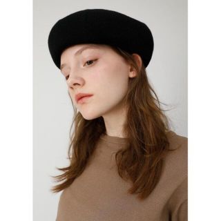 マウジー(moussy)のmoussy ベレー帽 ストロー(ハンチング/ベレー帽)