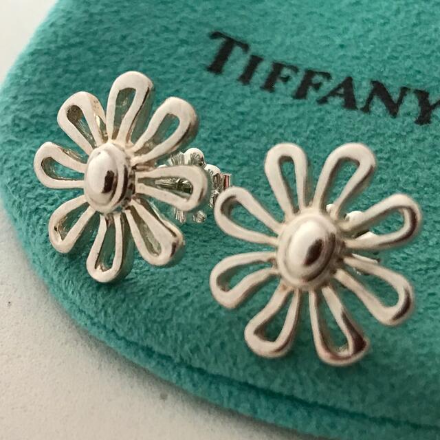 Tiffany デイジーフラワーピアス | www.jarussi.com.br