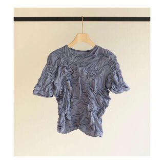 littlesuzie 21ss InequalityShirringTops(カットソー(半袖/袖なし))