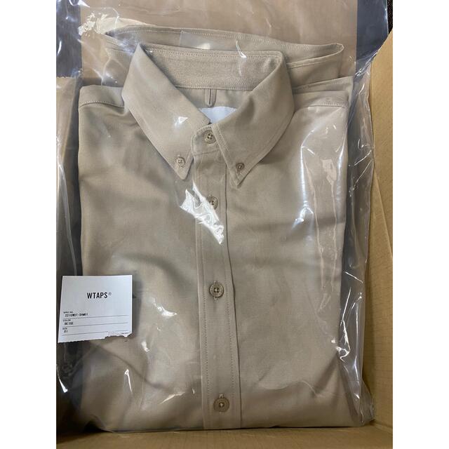 WTAPS BD 01 LS COTTON TWILL 希少S BEIGE 3