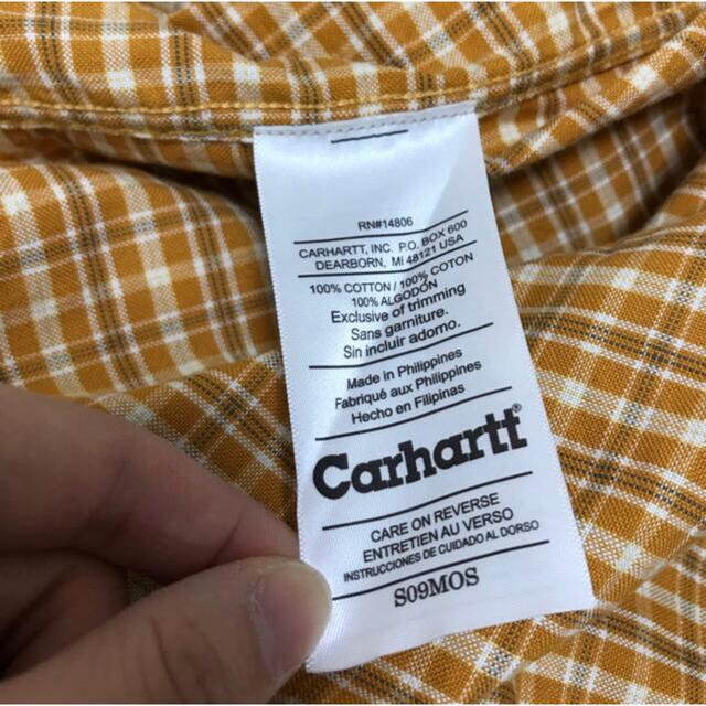 carhartt - 【VINTAGE】カーハートcarhartt big shirt XL イエローの ...