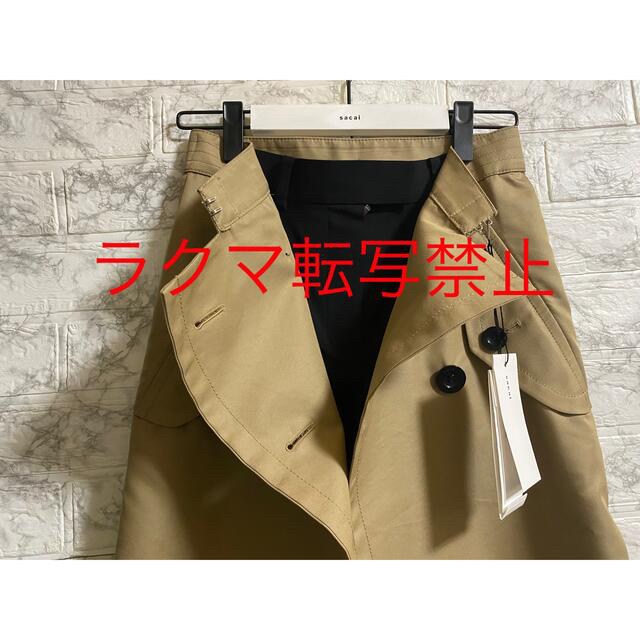 sacai - sacaiトレンチショートパンツスカート サカイ sacai - sacaiトレンチショートパンツスカート サカイ