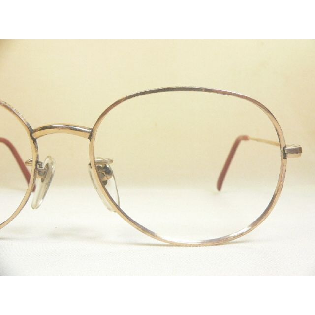 EYEVAN COUTURIE 14金張 ヴィンテージ 眼鏡フレーム くすみあり サングラス/メガネ