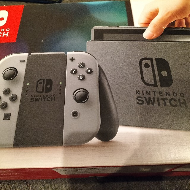 Nintendo Switch Joy-Con(L)/(R) グレー　本体