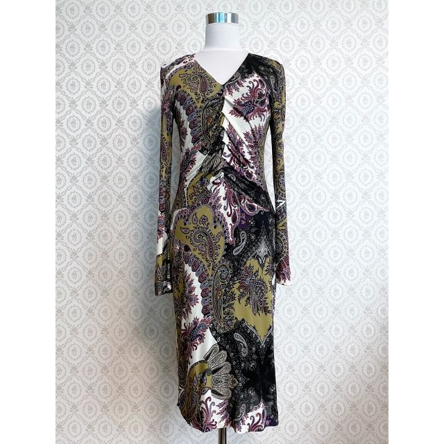 ETRO エトロ ペイズリー柄ワンピース 今日の超目玉 レディース | bca