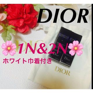 ディオール(Dior)のディオールスキンフォーエバースキンコレクトコンシーラー2点&ホワイト巾着☆★(コンシーラー)