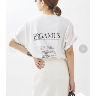 プラージュ(Plage)のplage バックプリントTシャツ(Tシャツ(半袖/袖なし))