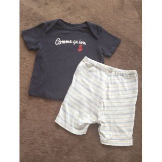 コムサイズム(COMME CA ISM)の男の子 80 Tシャツ ズボン (Ｔシャツ)