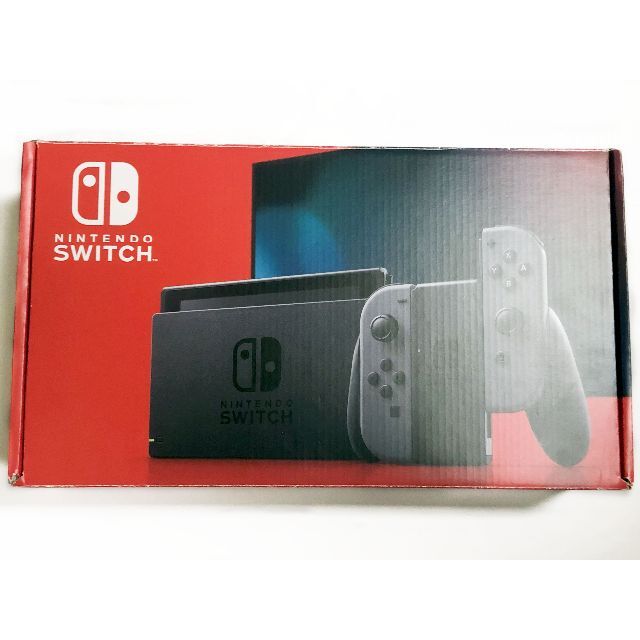 美品 新型 NINTENDO 任天堂 スイッチ Switch グレー 動作確認済