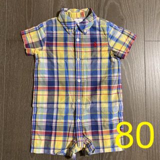 ラルフローレン(Ralph Lauren)のラルフローレン　ロンパース　80(カバーオール)