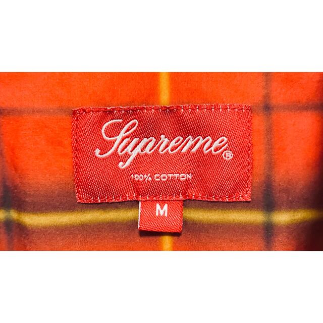 限定SALE本物保証】 Supreme - Supreme Spray Tartan Shirt (M)の通販