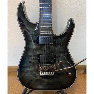 SCHECTER ヘルレイザーハイブリッドC-1 FR 美品　送料込み(エレキギター)