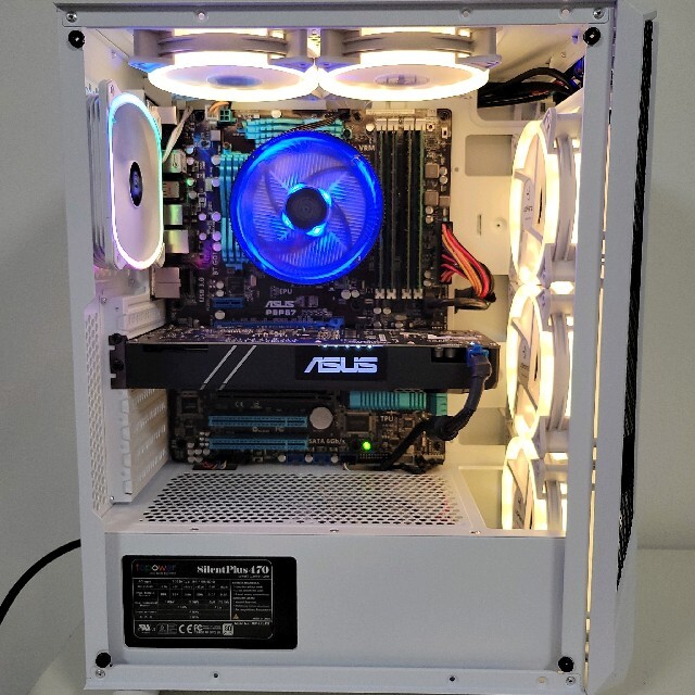 色変更可自作ゲーミングPC Core i7-3770 16GB GTX1060の通販 by ...